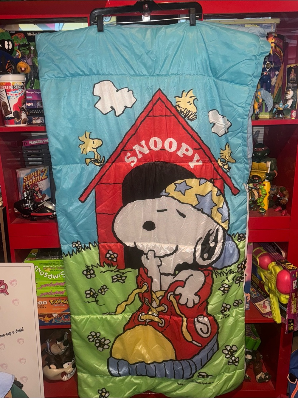 Vintage 80’s Peanuts Snoopy x Sleeping bag
